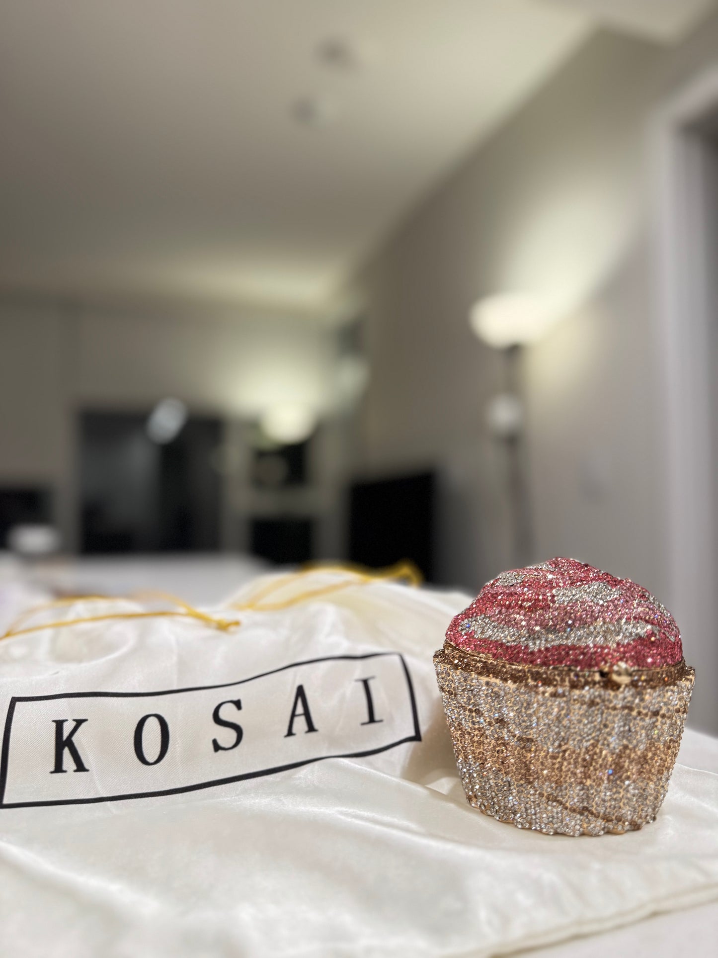Cupcake STUDDED Clutch