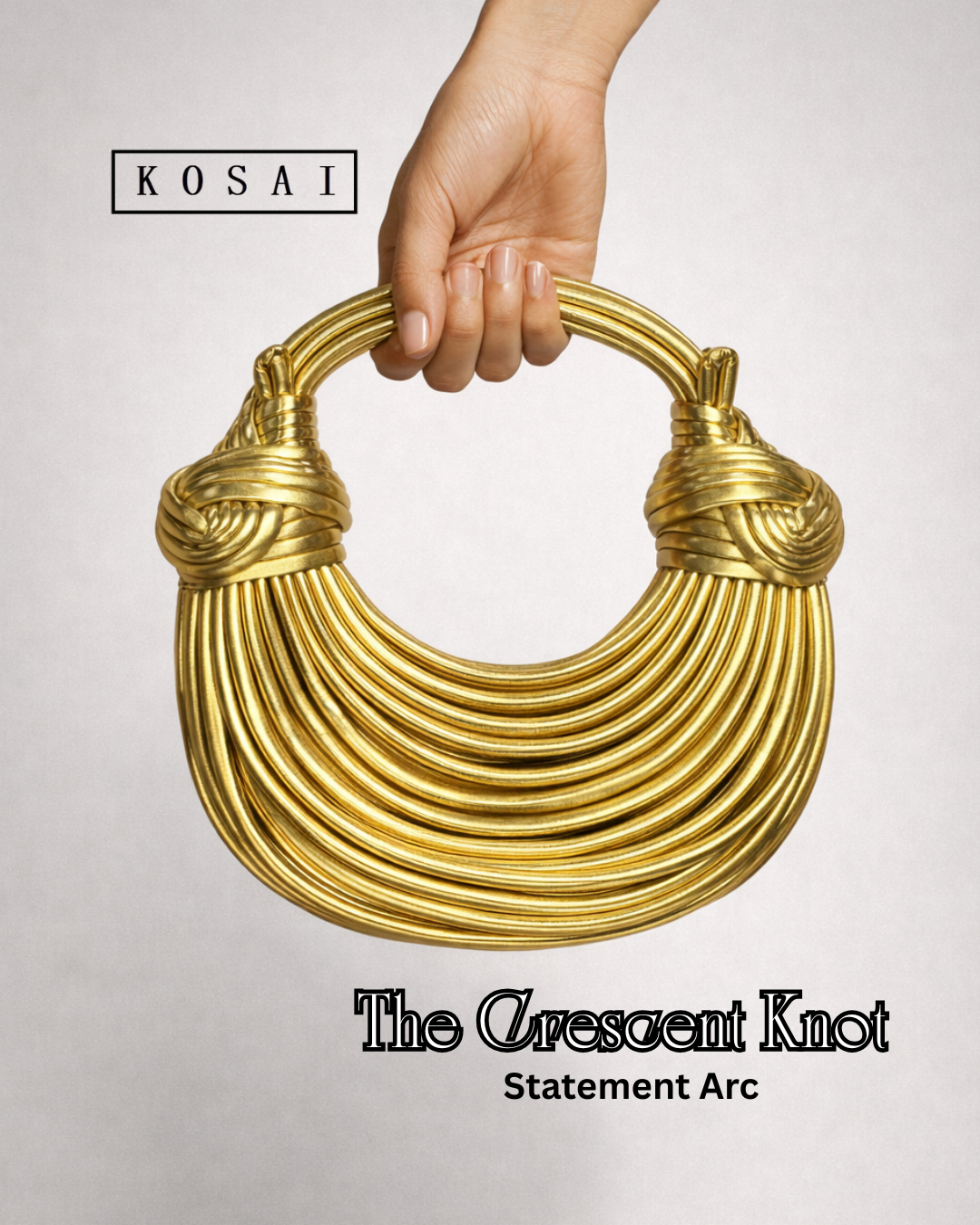 THE CRESCENT KNOT-Arc Bag