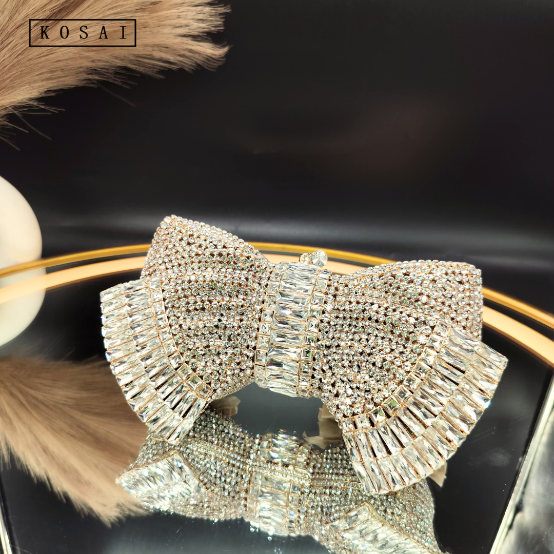 SAPPHIRE BLING CLUTCH