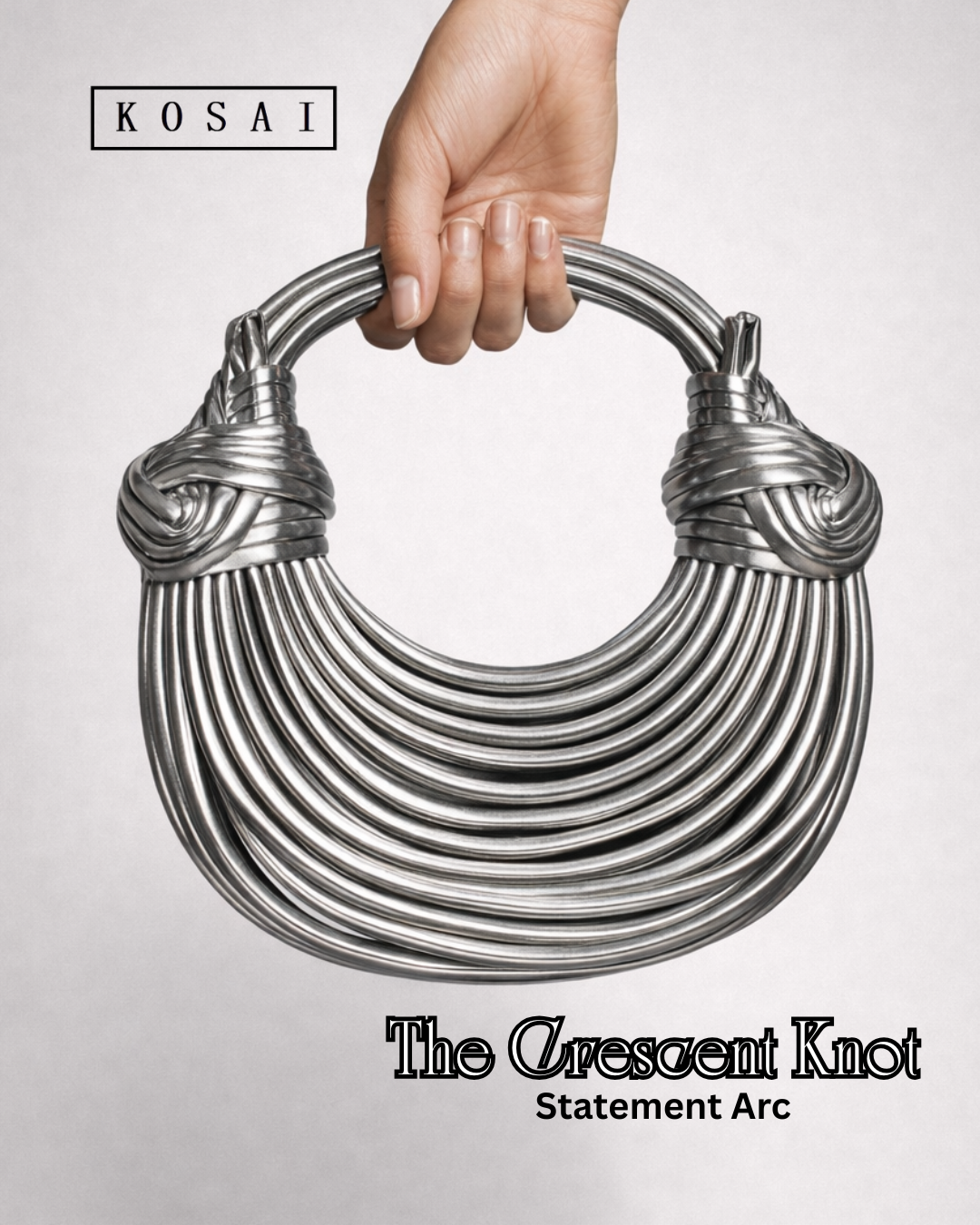 THE CRESCENT KNOT-Arc Bag