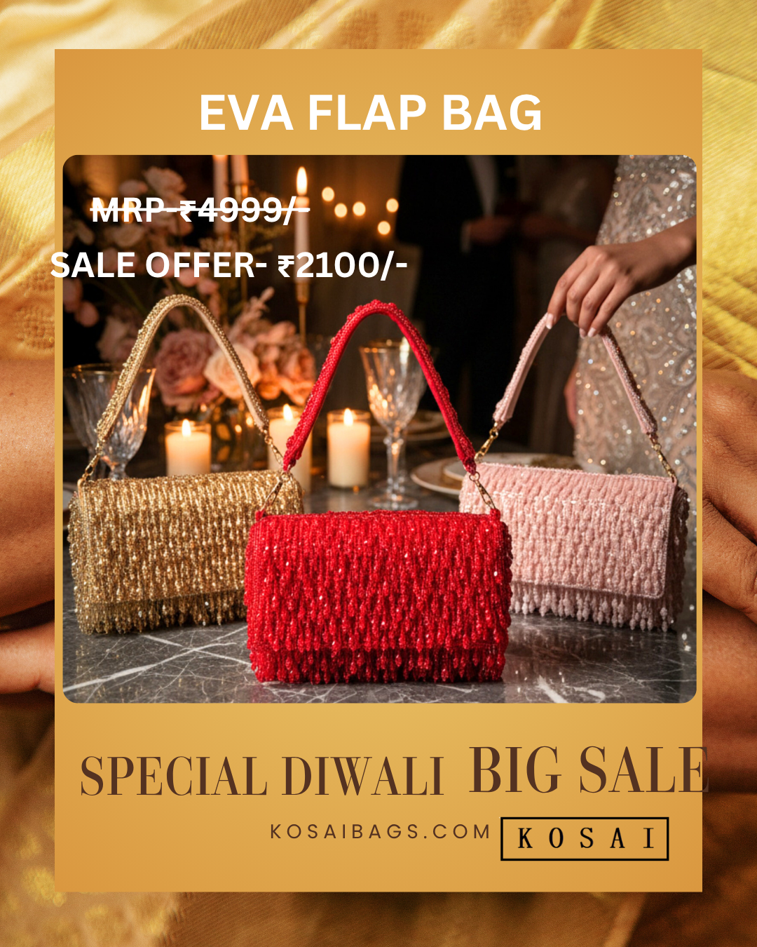 Eva flap bag