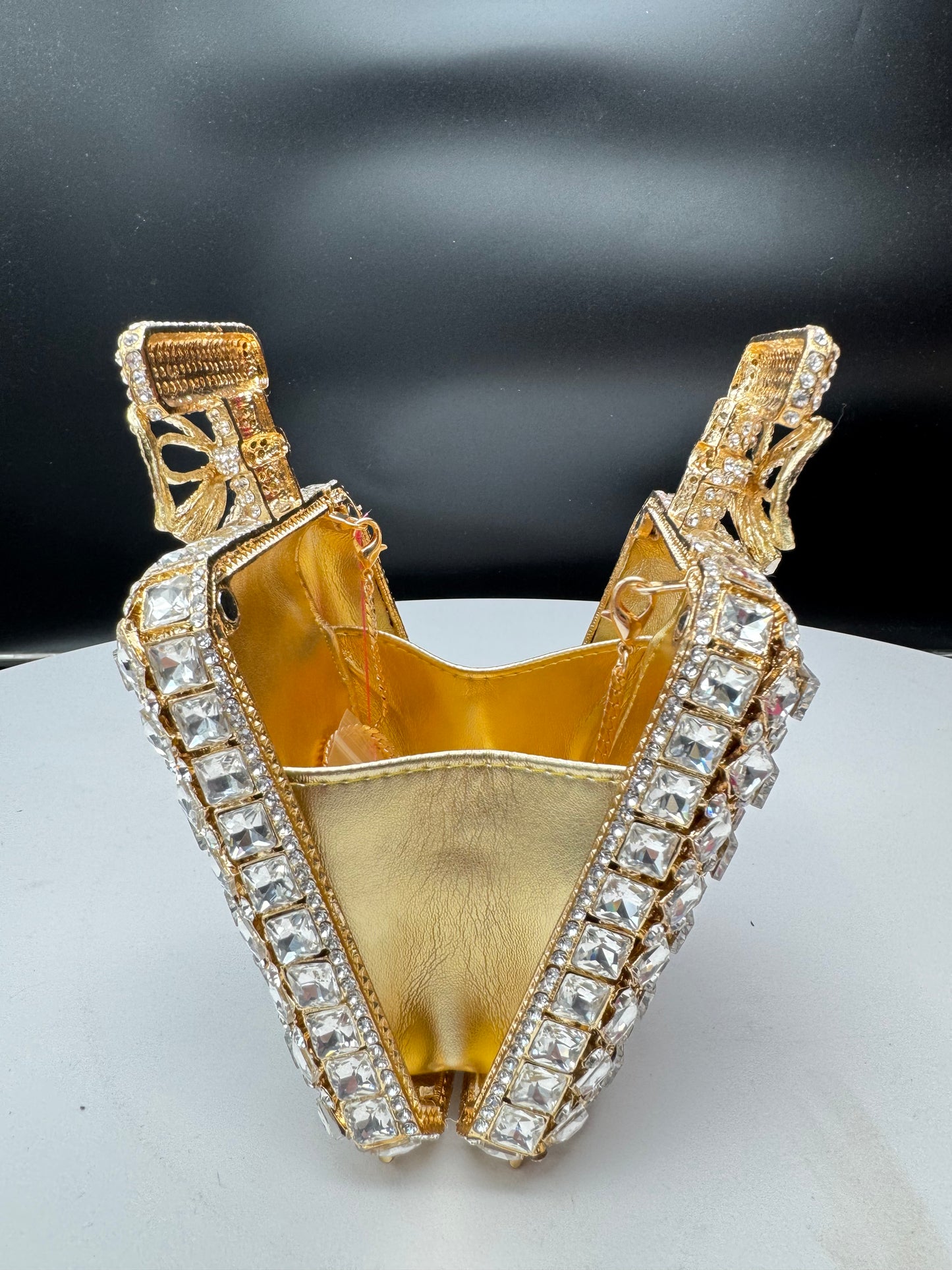 THE PERFUME STUDDED KOSAI CLUTCH