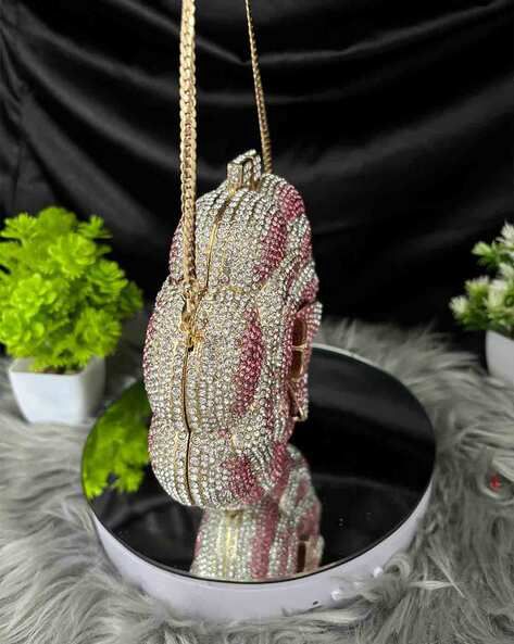 The Sparkle Rose Bling Clutch
