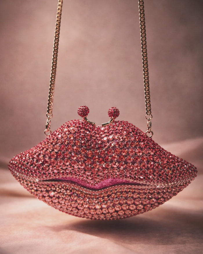 SugarLips Studded Clutch
