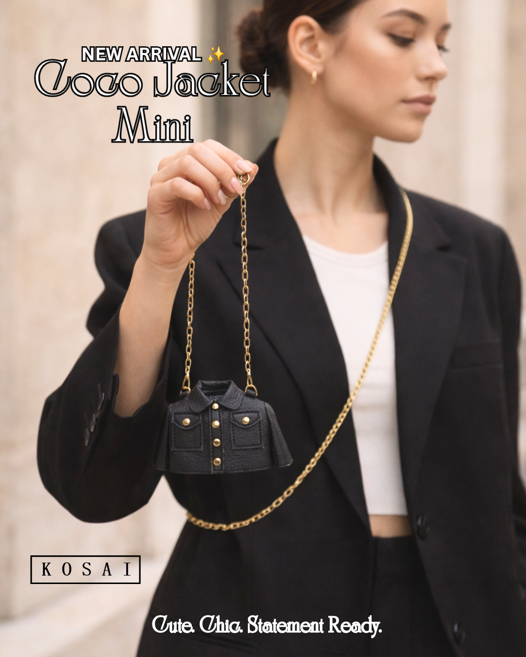 Coco Mini Jacket Clutch Bag
